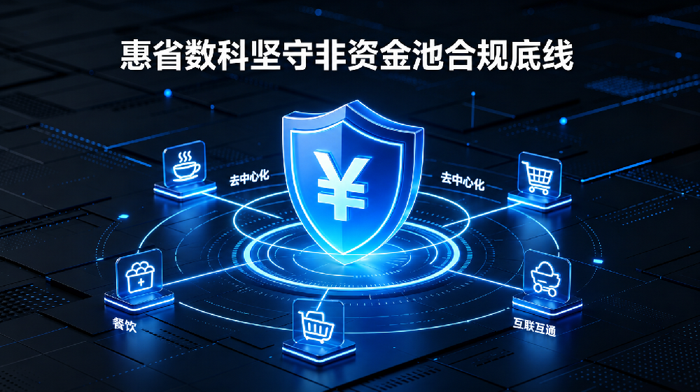 惠省数科坚守非资金池合规底线 去中心化让利重构本地生活价值分配