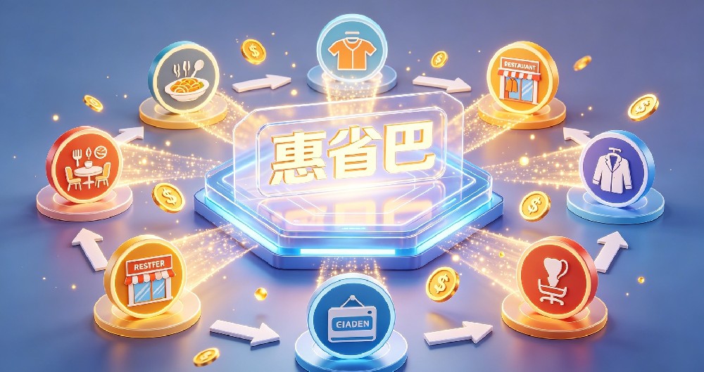 惠省巴生态系统底层思想：实体商家互相成就，重构本地流量价值